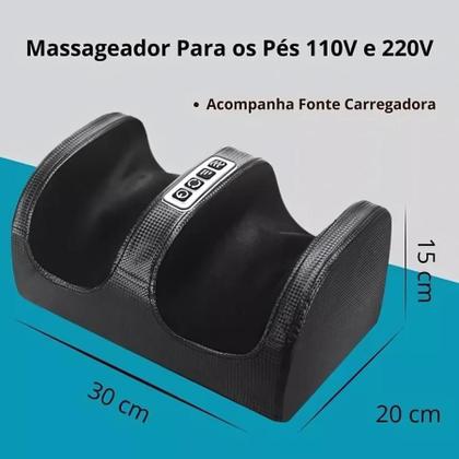 Imagem de Massageador Profissional Bivolt para Pés e Pernas