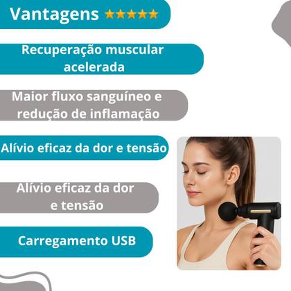 Imagem de Massageador Profissional para Relaxamento e Reabilitação Muscular