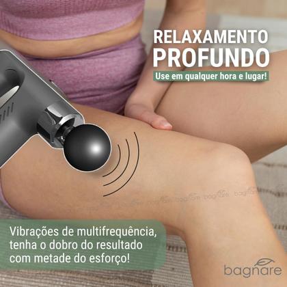 Imagem de Massageador Profissional Pistola Gun Portatil Corporal Relax