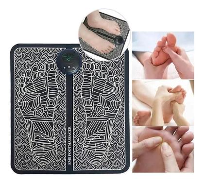 Imagem de Massageador Tapete Pulso Elétrico Perna Pés Ems Almofada Pé