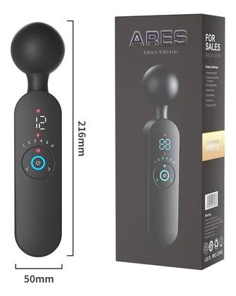 Imagem de Massageador Varinha Mágica Com Aquecimento Recarregável Ares