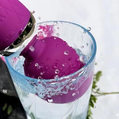 Imagem de Massageador Varinha Mágica de Silicone Aveludado e Recarregável