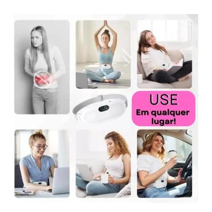Imagem de Massageadora Térmica Feminina Abdominal Recarregável
