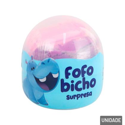 Imagem de Massinha de Modelar 12g Estica e Pula Fofo Bicho - Tudo em Caixa