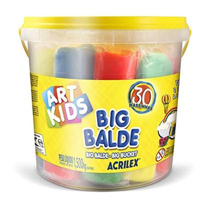 Imagem de Massinha De Modelar Big Balde Com 30 Unidades Sortida