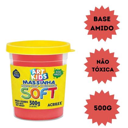 Imagem de Massinha de modelar com 500g - acrilex