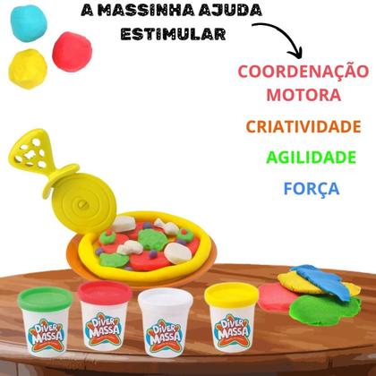 Imagem de Massinha de Modelar Diver Massa Você Pizzaiolo - 1 Unidade