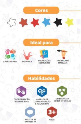 Imagem de Massinha de Modelar EVA Pula e Molda 7 Cores Sortidas - Princesas