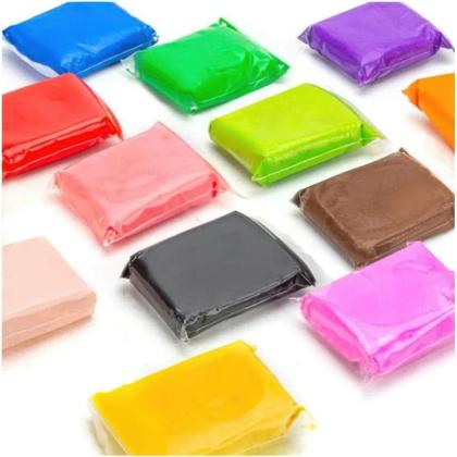 Imagem de Massinha de Modelar EVA Pula e Molda 7 Cores Sortidas - Princesas