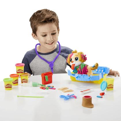 Imagem de Massinha de Modelar Kit Veterinário Pet Shop Play Doh - Hasbro