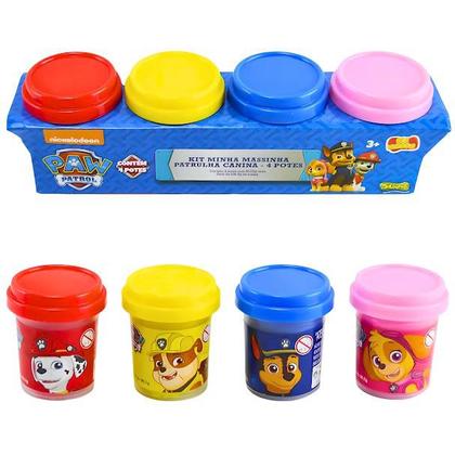 Imagem de Massinha De Modelar Patrulha Canina Conjunto 4 Potes Sunny