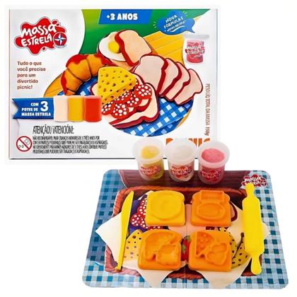 Imagem de Massinha De Modelar Picnic Massa Estrela - 7896027561333