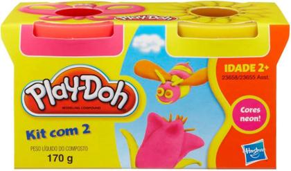 Imagem de Massinha de Modelar Play Doh 2 Potes Sortidos Hasbro