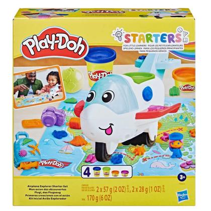 Imagem de Massinha de Modelar Play-Doh - Kit Inicial Avião Explorador - Hasbro