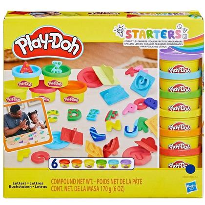 Imagem de Massinha de modelar play doh letras (e8532) - hasbro