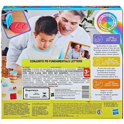 Imagem de Massinha de modelar play doh letras (e8532) - hasbro