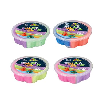 Imagem de Massinha de Modelar Pula E Molda Caixa Com 18 Potes de 40g