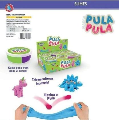 Imagem de Massinha de Modelar Pula Pula Duas Cores Sortidas -Polibrinq