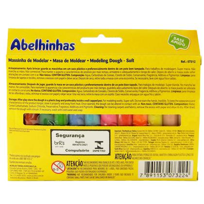 Imagem de Massinha de Modelar Soft (12 cores) - Acrilex