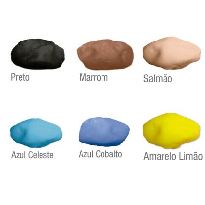 Imagem de Massinha de modelar soft 180g 12 cores  acrilex
