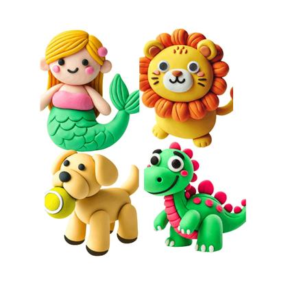 Imagem de Massinha Estilo Biscuit Molda Crie e Modele Arte Facilidade