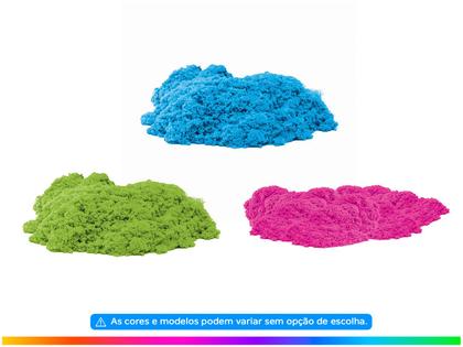 Imagem de Massinha Kinetic Sand Massareia Sunny Brinquedos