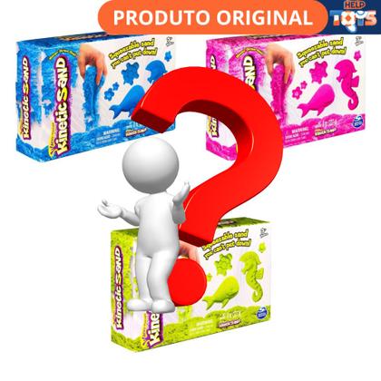 Imagem de Massinha massa areia neon sortida 227g - sunny 1801