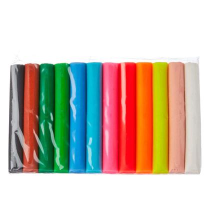 Imagem de Massinha Massa De Modelar 12 Cores Acrilex Criativo