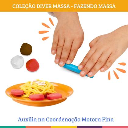 Imagem de Massinha Modelar Infantil Fazendo Massa Brinquedo Comidinha