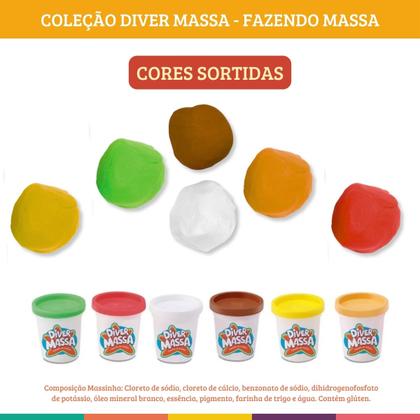 Imagem de Massinha Modelar Infantil Fazendo Massa Brinquedo Comidinha