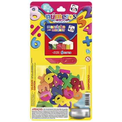Imagem de Massinha Numeros Jogo Escolar Pedagogico Educativo