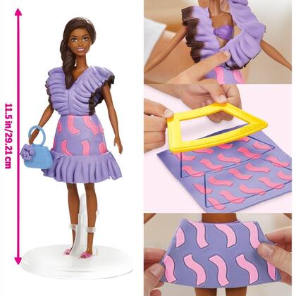 Imagem de Massinha Play Doh Barbie Babados da Moda Hasbro G1359