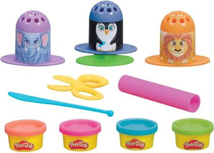 Imagem de Massinha Play Doh Conjunto Animais Estilosos 4 potes
