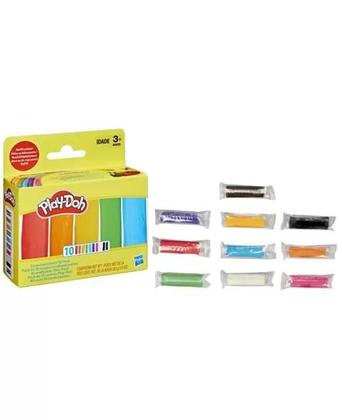 Imagem de Massinha Play Doh Kit c/ 10 Cores Basicas Hasbro F9817