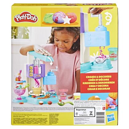 Imagem de Massinha play-doh sorveteria colorida - hasbro g0028