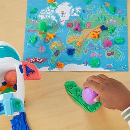 Imagem de Massinha PlayDoh Kit Inicial Avião Explorador F8804 Hasbro