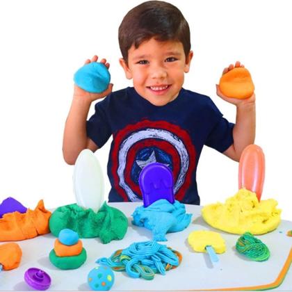 Imagem de massinha pula molda brincar divertida 12 cores sortidas top