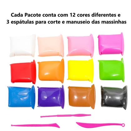 Imagem de Massinha Pula Pula Macia EVA Lembrancinha Festa Infantil p/ Sacolinha Surpresa 60pçs