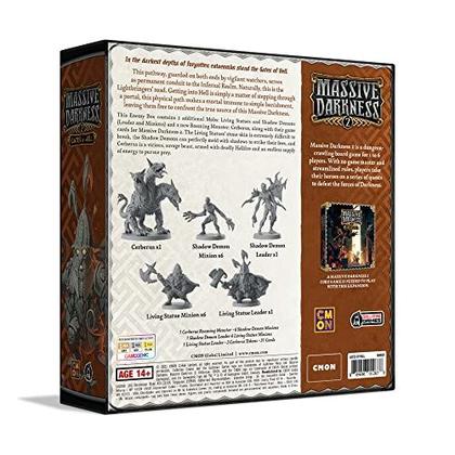 Imagem de Massive Darkness 2 Gates of Hell Enemy Box Expansão  Miniaturas De Mesa Jogo  Jogo de Estratégia Cooperativa para Adultos e Adolescentes  Idade 14+  1-6  de Jogadores Tempo médio de reprodução 60 minutos  Feito por CMON