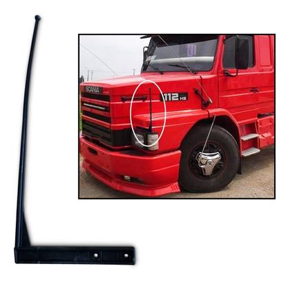 Imagem de Mastro Baliza Lateral Caminhão Scania 112/113 Bicuda