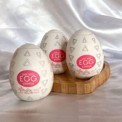 Imagem de Masturbador Masculino Egg Stepper Estimulador Portátil em Silicone Puro Prazer