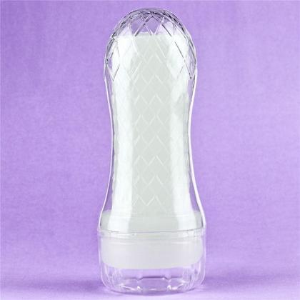 Imagem de Masturbador Masculino Lanterna Brilha no Escuro Lumino Play Ribbed Transparente - Lovetoy 