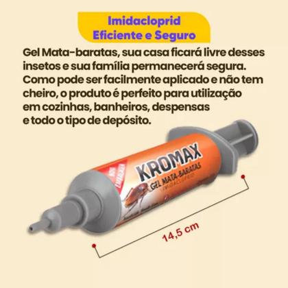 Imagem de Mata Barata Gel Seringa 10gr