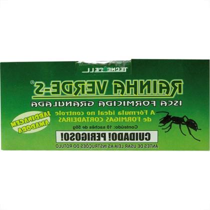 Imagem de Mata Formiga Tecnocell/Rainha Verde 10 Pacotes De 50G 203314