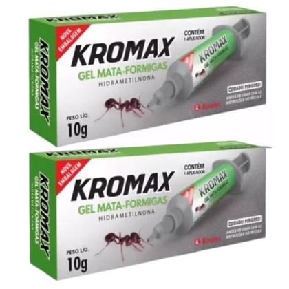 Imagem de Mata Formigas Gel Kromax Seringa 10gr un