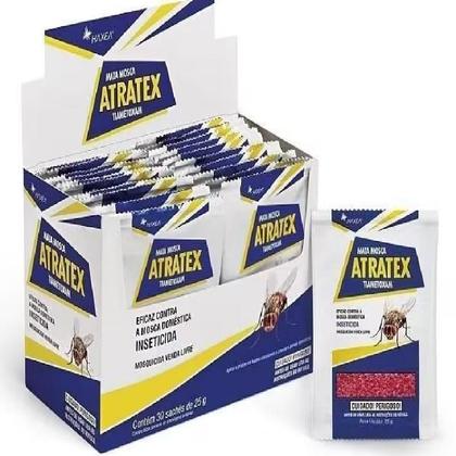 Imagem de Mata Moscas Doméstica Isca Mosquicida Atratex 5 Sachês 25g