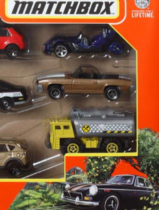 Imagem de Matchbox Conjunto Com 9 Carrinhos  Mattel