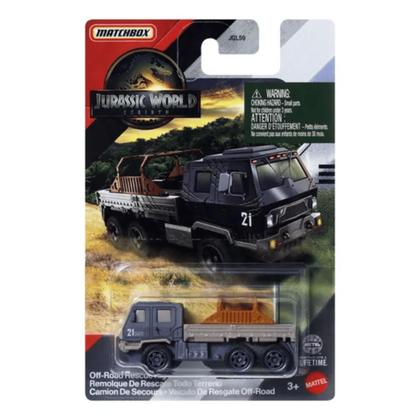 Matchbox Jurassic World Rebirth Off Road Rescue Jgk99 - Mattel