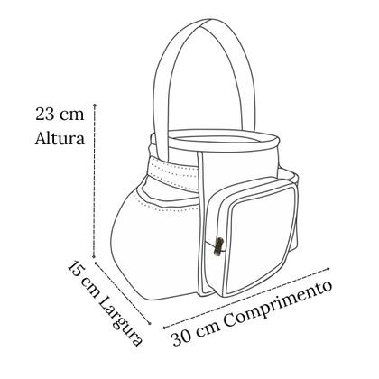 Imagem de Mateira para Levar Tererê Personalizada Cuia Cor Preta - Coutre Bolsas