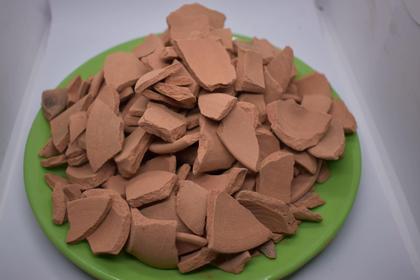 Imagem de Material de Escultura Argila Índia Pote Mini Quebrado 500g